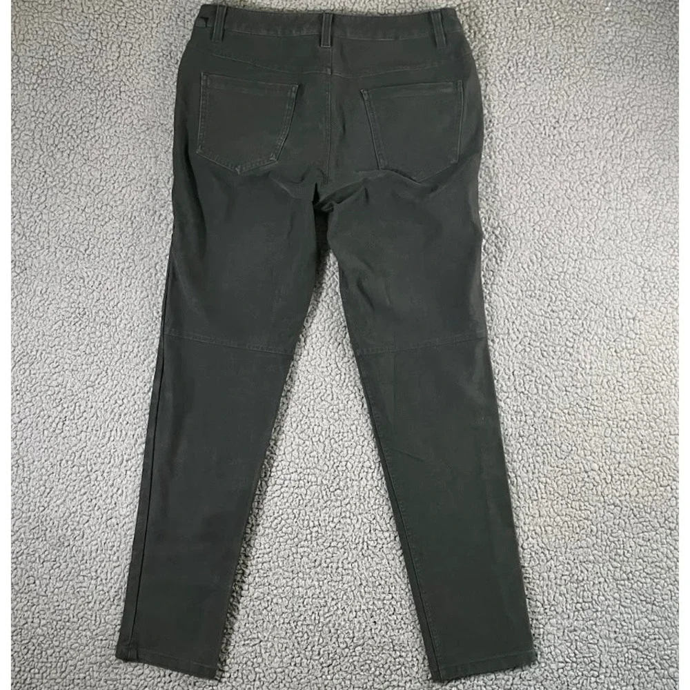 Lululemon Mens 31x30 Charcoal Black Slim Fit ABC Pants Canvas Techwear Commuter